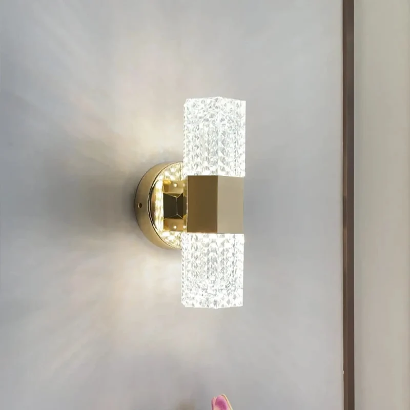 Next Level Gray Glass Wall Sconces With Warm Led Glow And Heavy Duty Iron Brackets Bedroom Accent Lighting That Puts Serious Main Character Vibes On Display Today