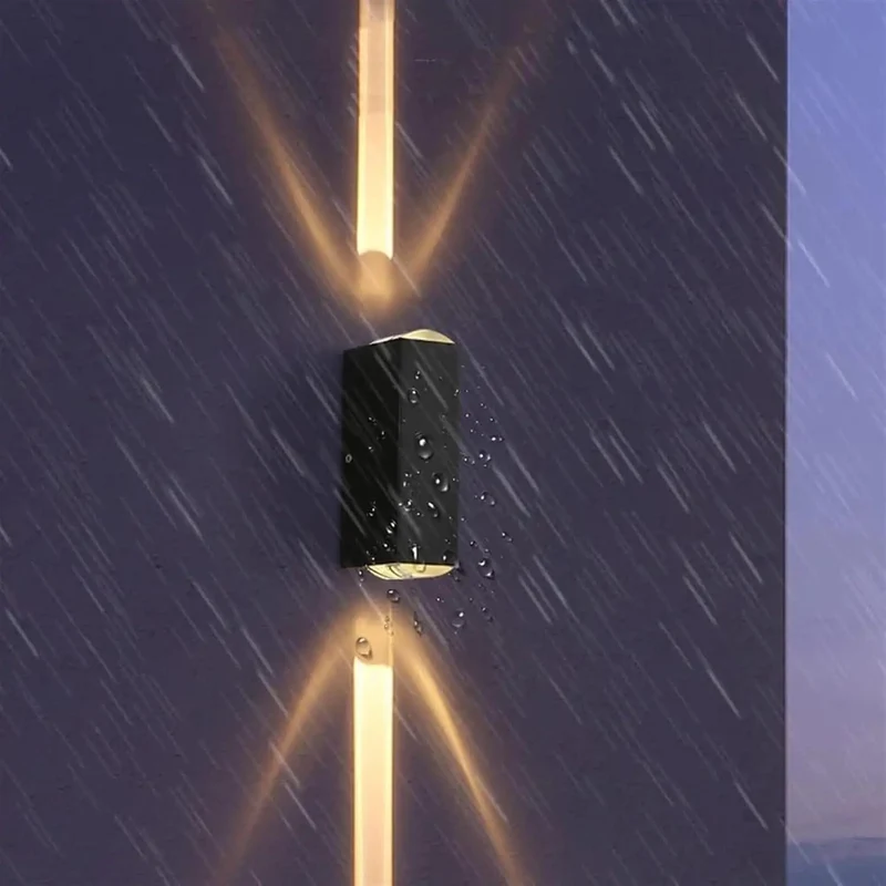 Premium Quality Led Wall Sconce 2 Pack Up And Down Light 20 Watt Black Die Cast Aluminum IP65 Waterproof Indoor Outdoor Wall Wash Fixtures For Hallway Patio Porch Easy Mounting Built To Last