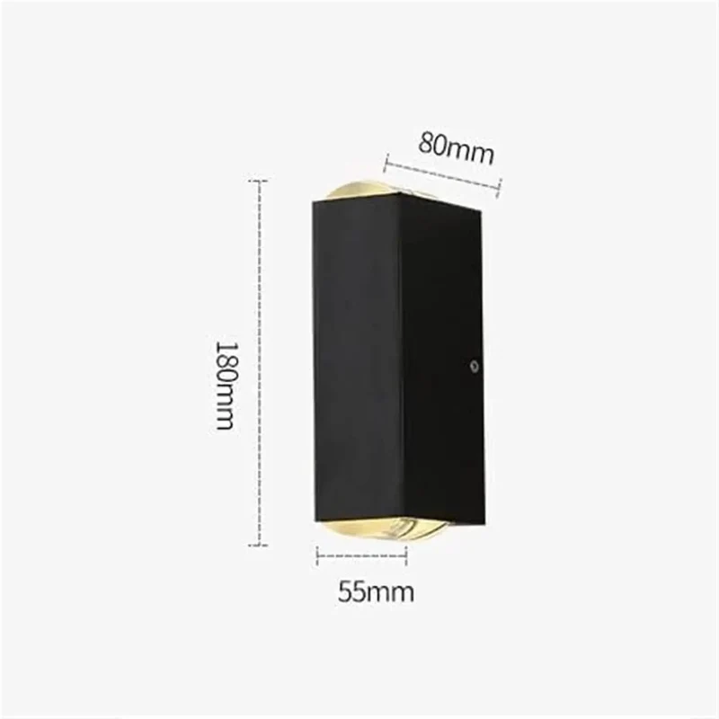 Premium Quality Led Wall Sconce 2 Pack Up And Down Light 20 Watt Black Die Cast Aluminum IP65 Waterproof Indoor Outdoor Wall Wash Fixtures For Hallway Patio Porch Easy Mounting Built To Last