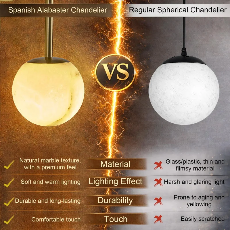 Set Of Two Straight Up Premium Alabaster Wall Sconces With 10 Inch Natural Marble Globe Light For Bathroom Vanity And Bedroom Featuring Hardwired Ball Lamps Dropping Major Style And A Legit Warm Vibe For Stairs And Hallways