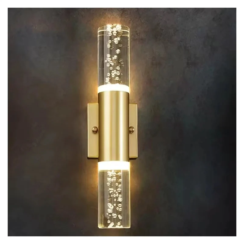 Glow Up Your Walls With These Dope Modern Bubble Crystal Sconces Featuring Soft Led Lights Available In Sleek Silver Or Gold Styles Adds Serious Wow Factor To Bathrooms Living Rooms And Bedrooms For A Fresh Look