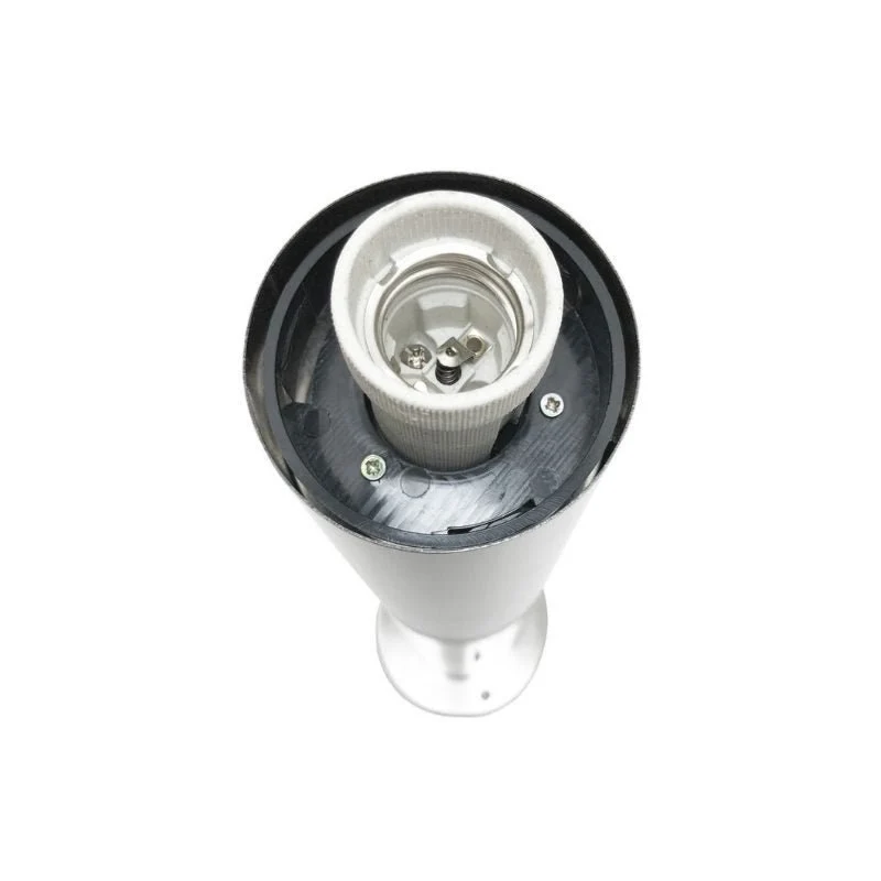 Borne Extérieure 60cm 220V IP65 ARGENT pour Ampoule E27