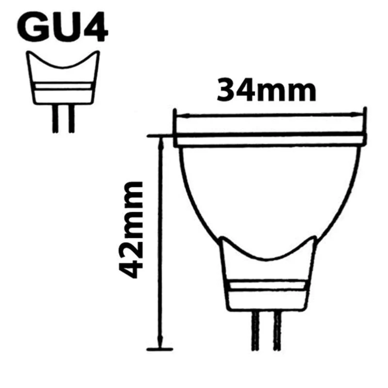 Ampoule LED GU4 / MR11 4W 12V