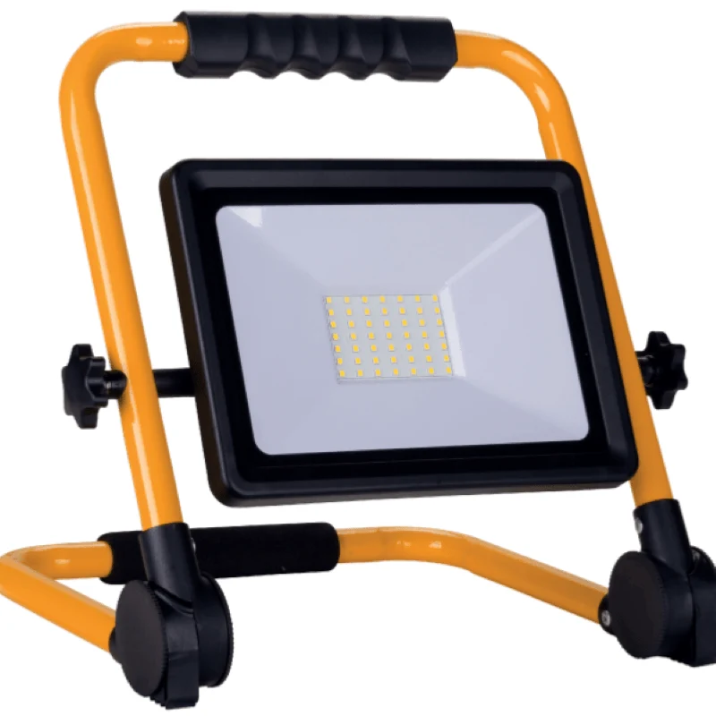 Projecteur LED 20W Pour Chantier Portable IP65 + 3M de câble