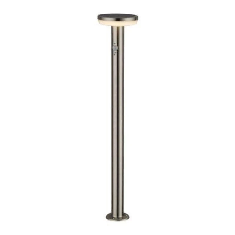 Borne LED Solaire 80cm 4.4W IP44 avec détecteur de présence