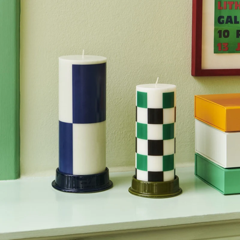 Hay Column Candleholder