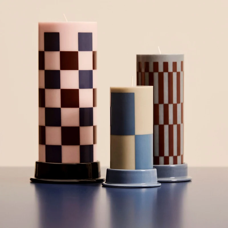 Hay Column Candleholder