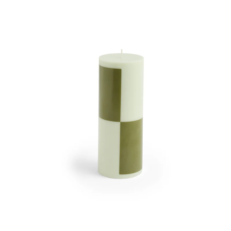 Hay Column Candle