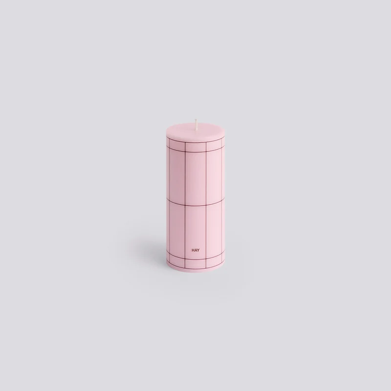 Hay Column Candle