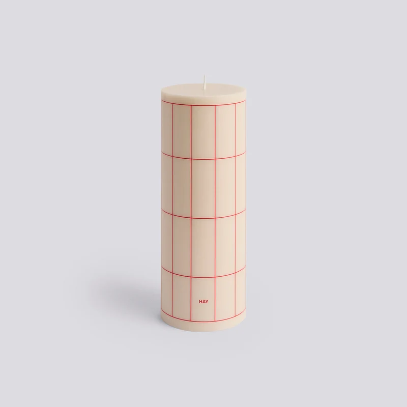 Hay Column Candle