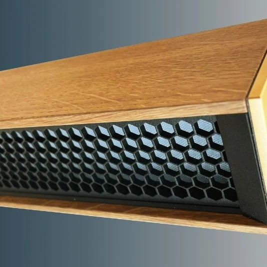 Tunto L 60 - 600 mm - Walnut Ceiling Light