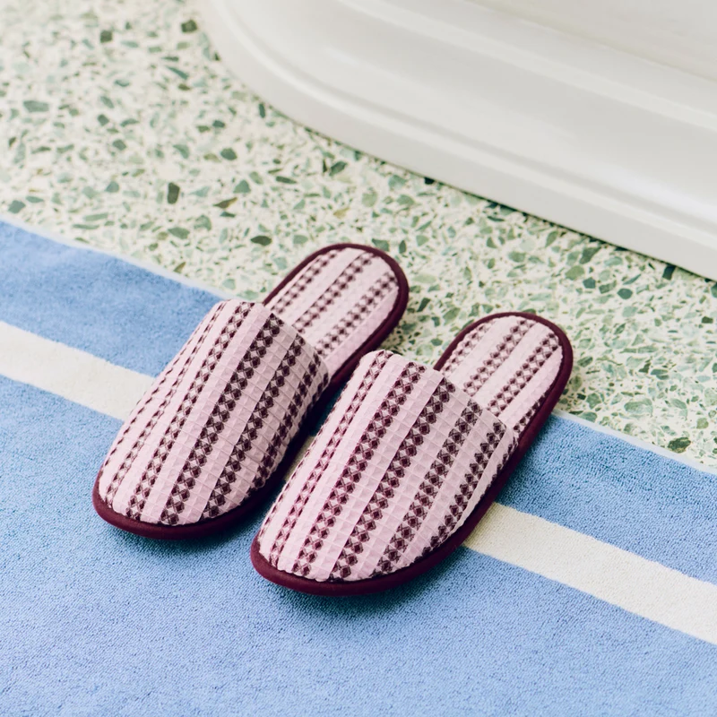 Hay Waffle Slippers