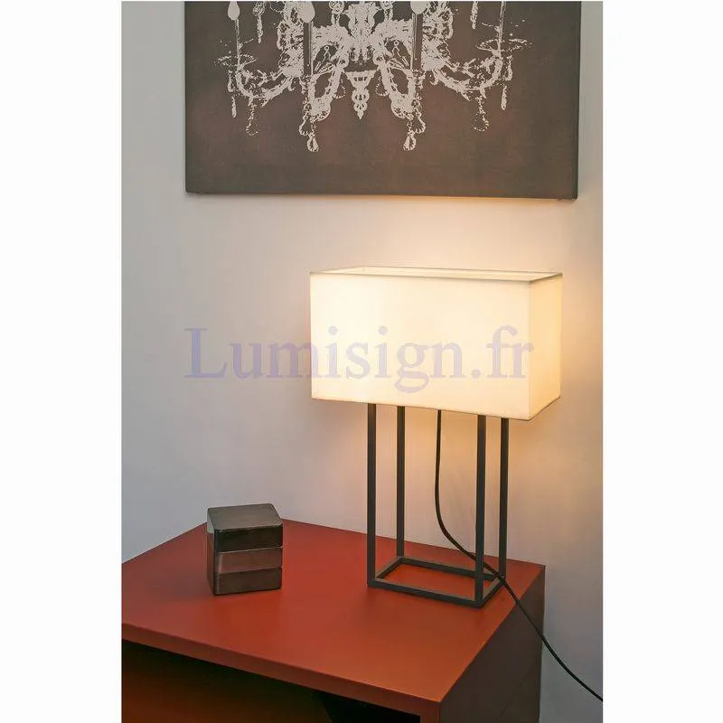 Lampe de table VESPER marron