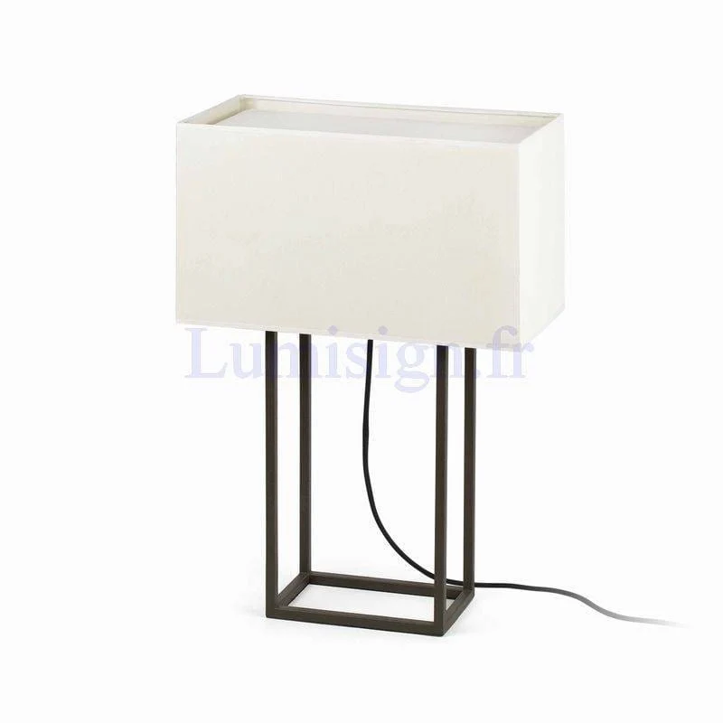Lampe de table VESPER marron