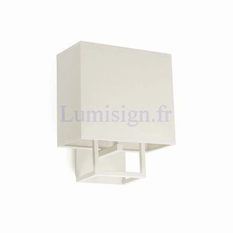 Applique de chevet VESPER blanche