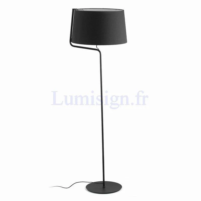 Lampadaire BERNI noir
