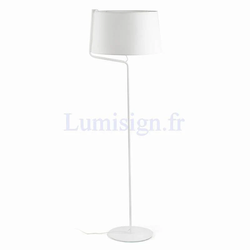 Lampadaire BERNI blanc