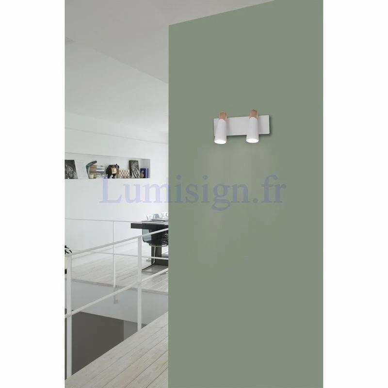Applique orientable led LAO-2 blanc