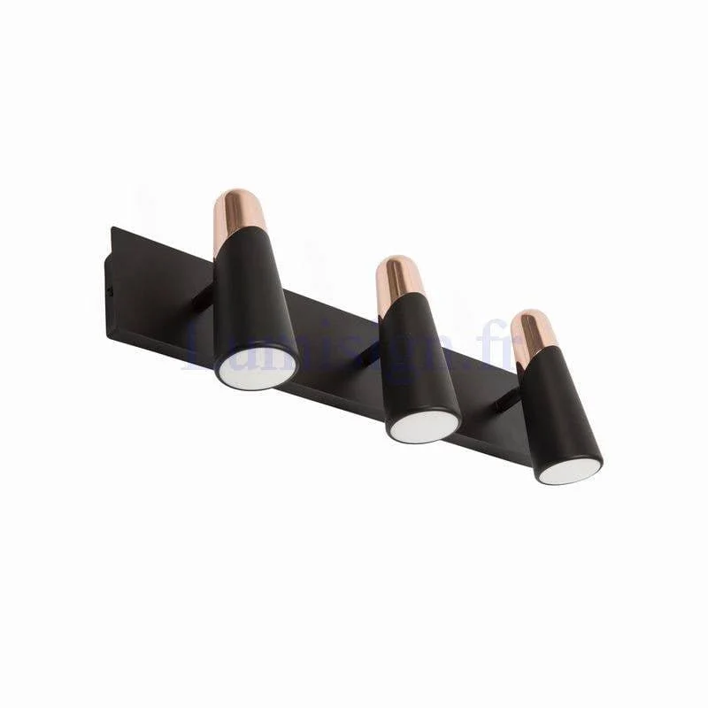 Applique orientable led LAO-3 noir