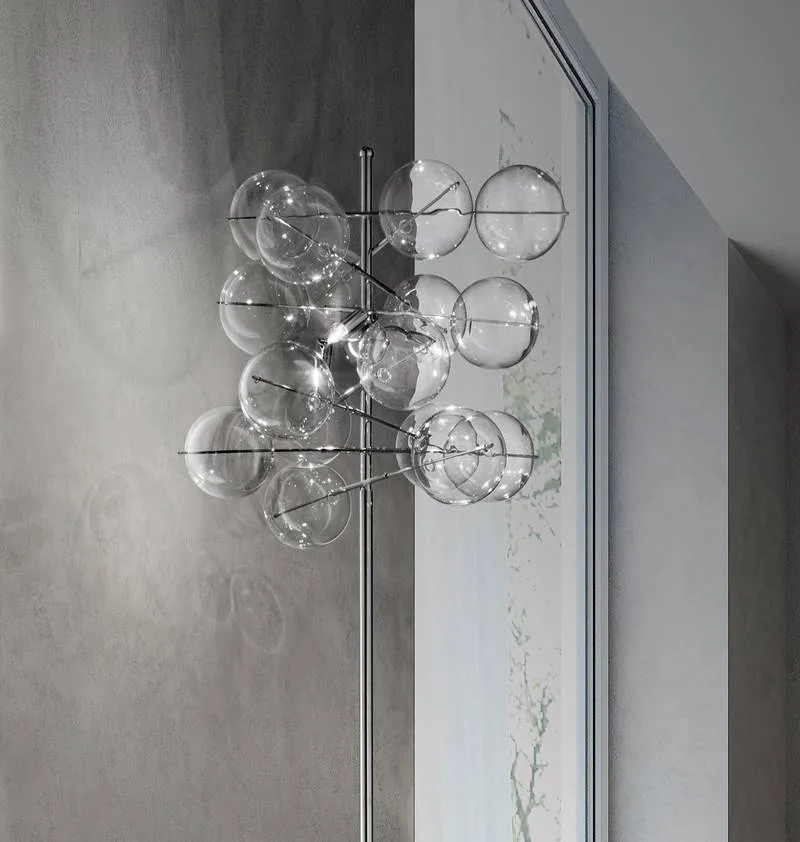Lampadaire ATOM 16 sphères