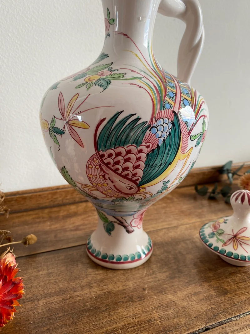 Vase amphore peint à la main Portugal