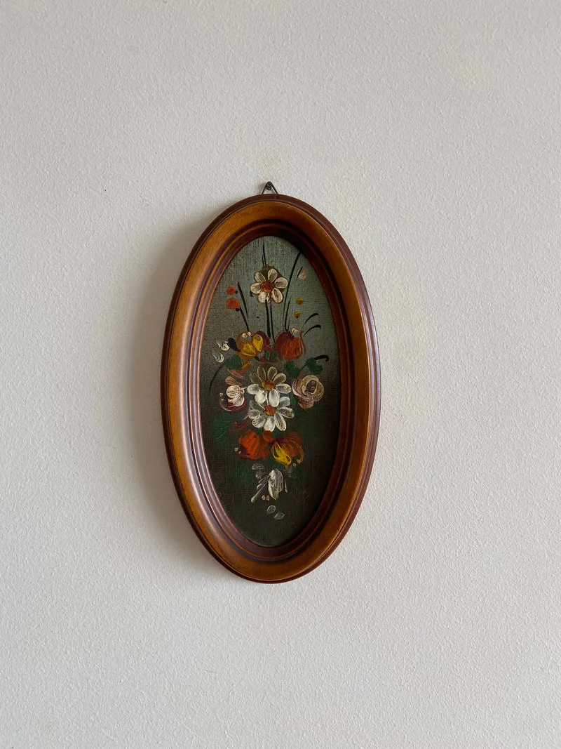 Peinture sur toile signée fabrication italienne