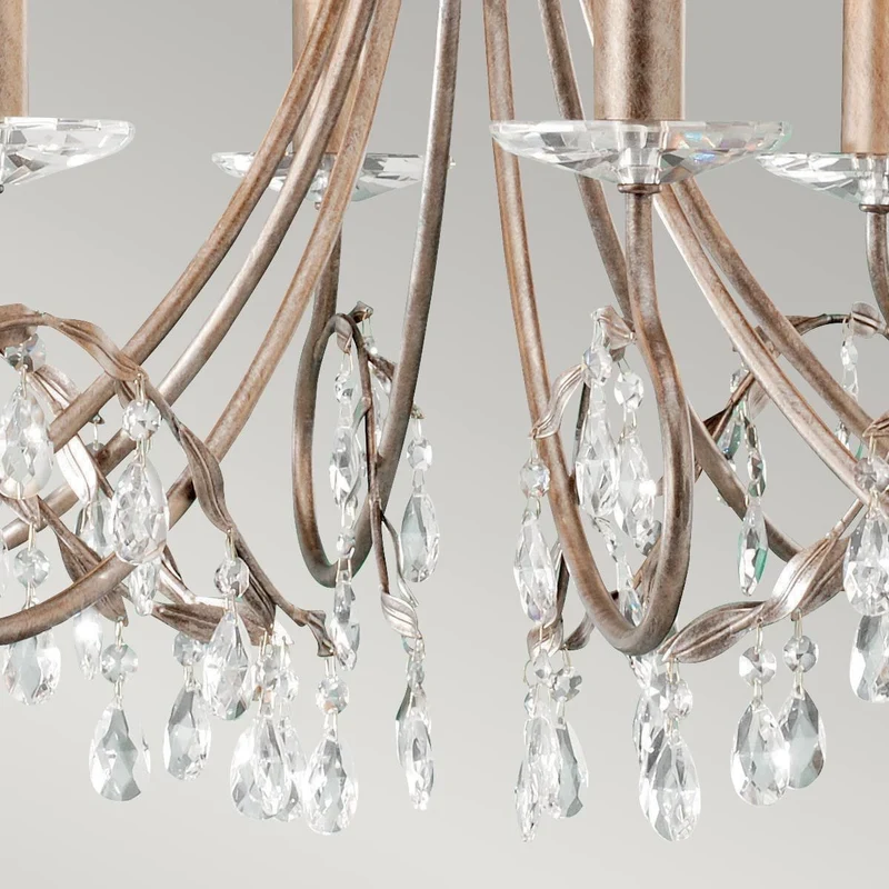 Lustre Chandelier Or Rose