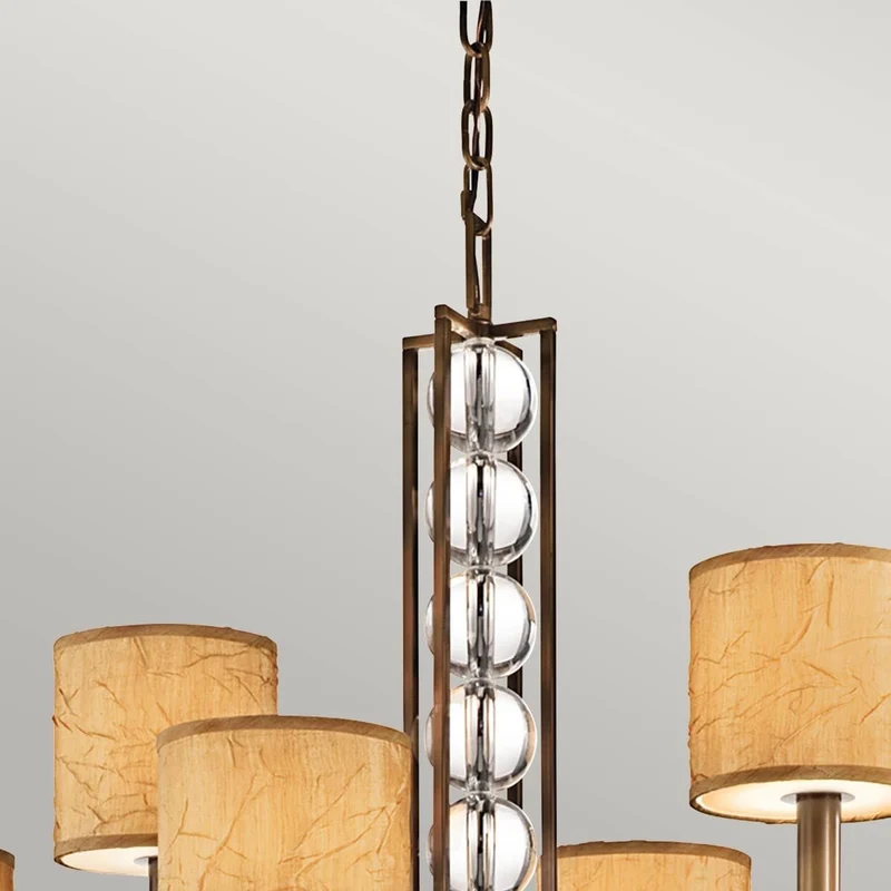 Lustre Salon Marron