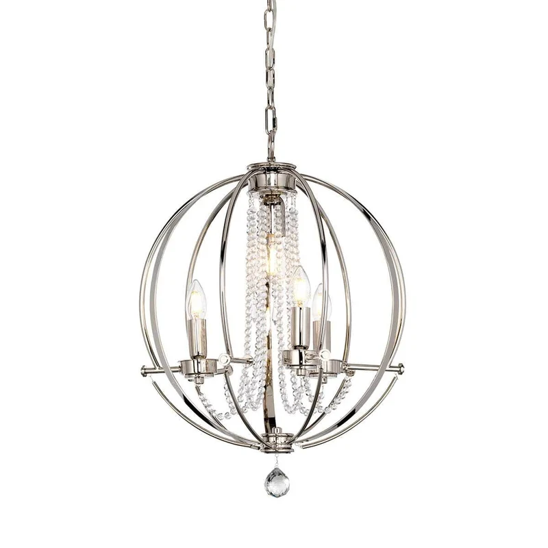 Suspension Boule Argent