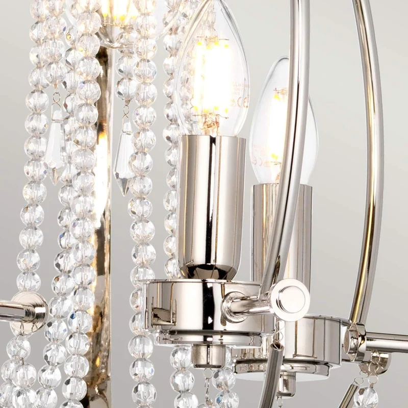 Suspension Boule Argent