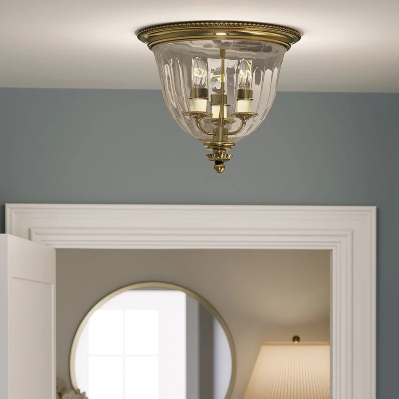 Plafonnier Verre Couloir