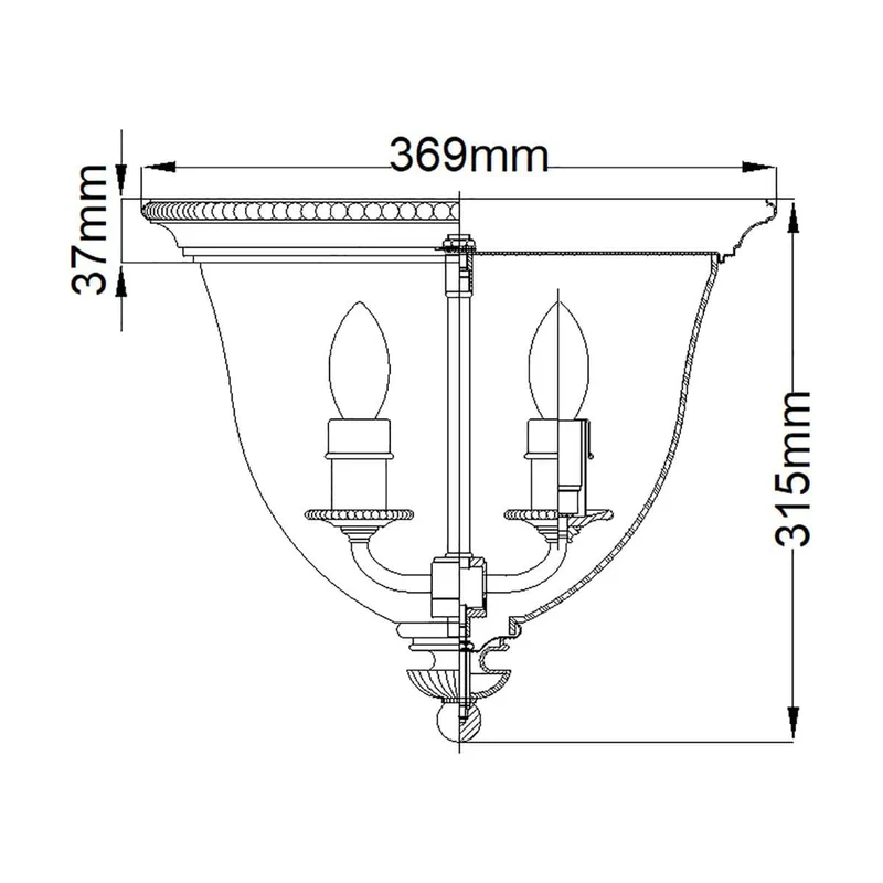 Plafonnier Verre Couloir