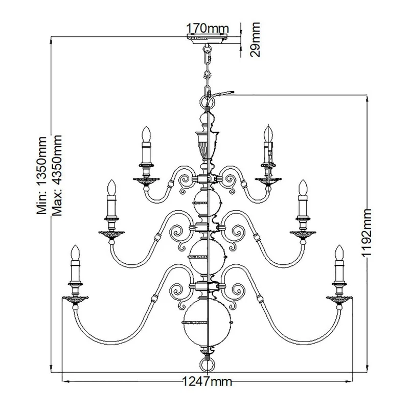 Grand Lustre Baroque