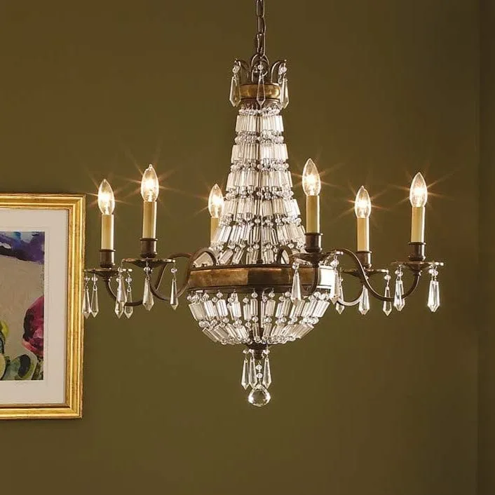 Ancien Lustre Cristal