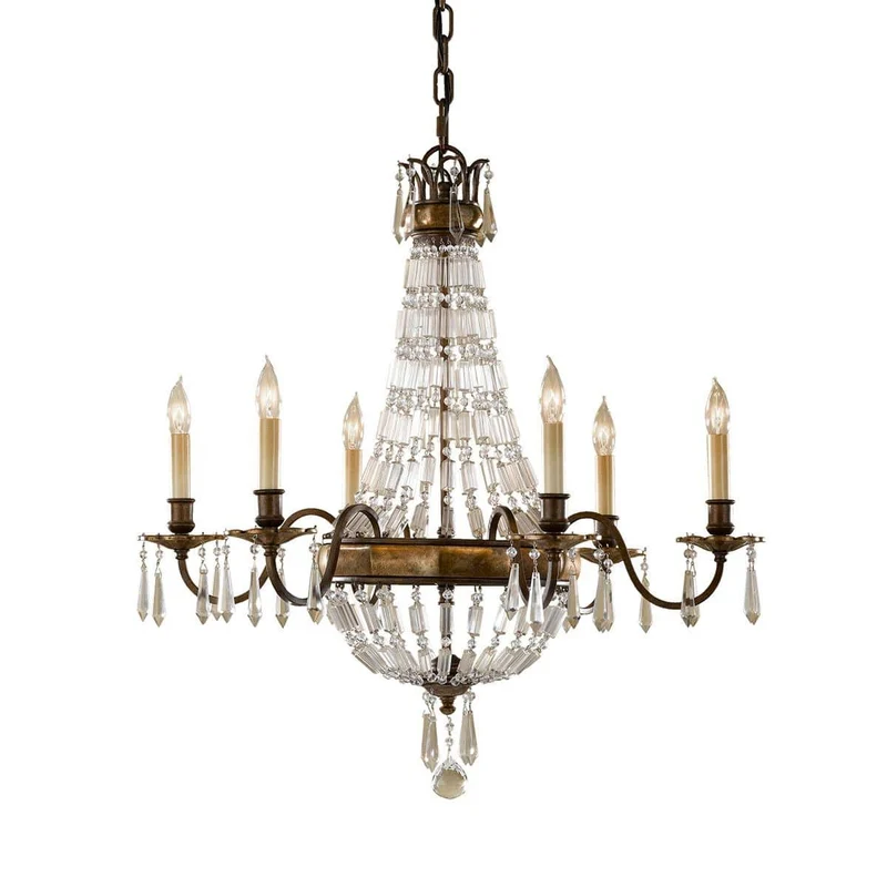 Ancien Lustre Cristal