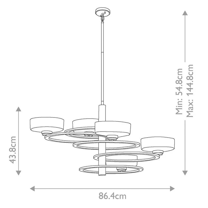 Lustre à led