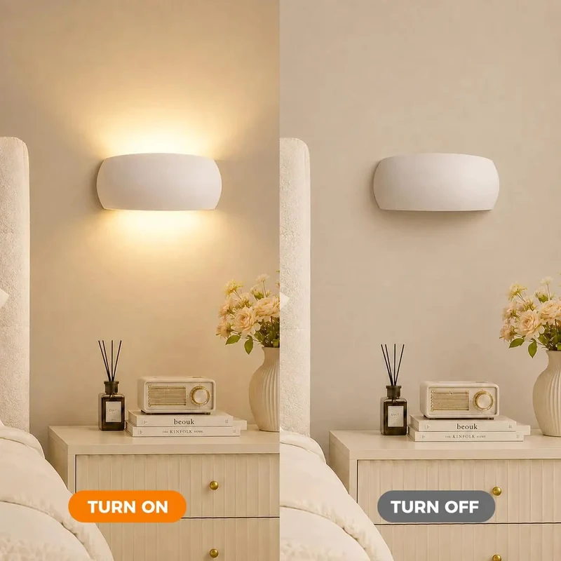Clean Line Matte White LED Wall Sconce Featuring A Sculpted Ring Profile And Killer 3000K Warm Ambiance Bulb Included Delivers A Nifty Spark Of Style To Any Corner You Want To Level Up