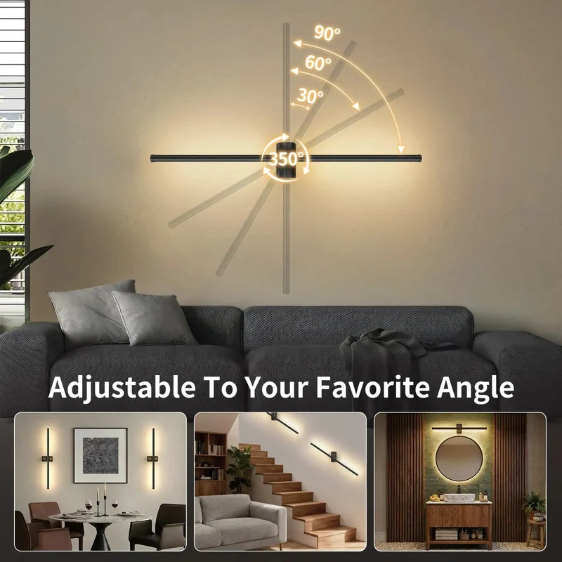 Battery Powered Wall Sconces Set Of 2 Wireless Light Fixtures No Drama Hanging Sleek Modern Accent Lamps For Renters Totally Chic DIY Setup Premium Ambient Glow Upgrade For Apartments And Bedrooms