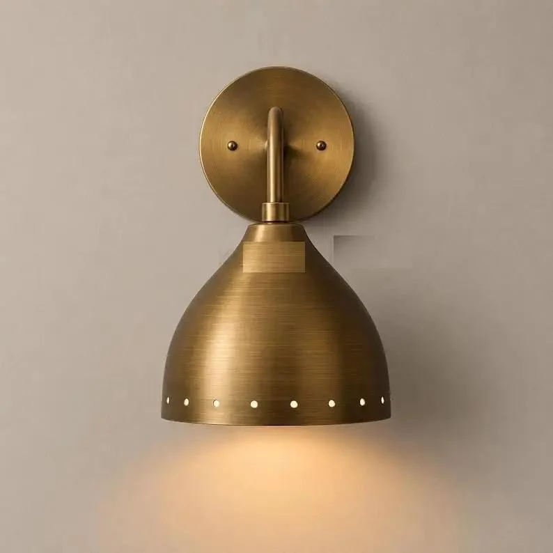 Mid Century Modern Brass Wall Sconces Set Of 2 Kick Start Your Home Refresh With Sleek Brass Finish And Simple Wall Mount Perfect For Bedrooms Living Rooms Hallways And Entryways Bringing Next Level Charm Throughout