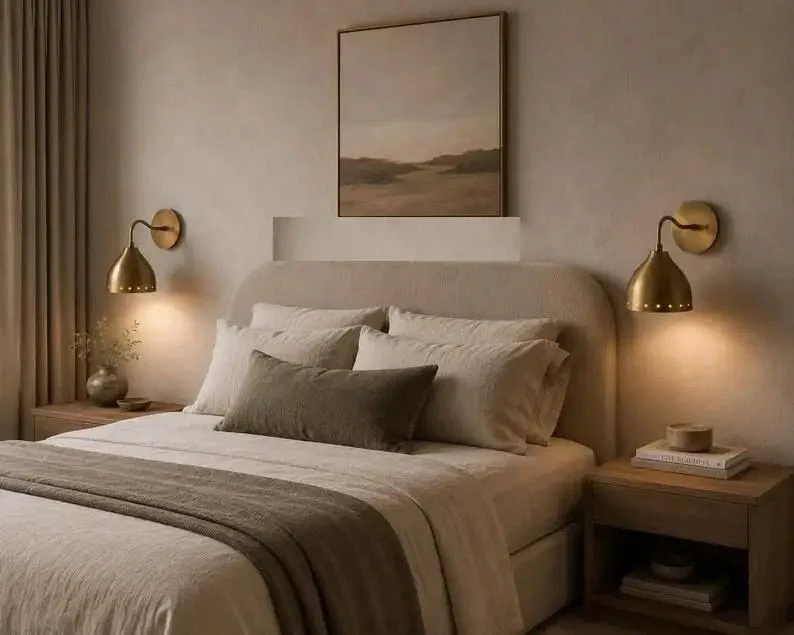 Mid Century Modern Brass Wall Sconces Set Of 2 Kick Start Your Home Refresh With Sleek Brass Finish And Simple Wall Mount Perfect For Bedrooms Living Rooms Hallways And Entryways Bringing Next Level Charm Throughout