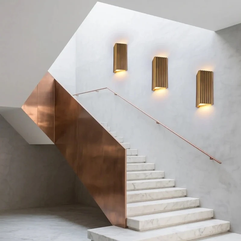 Slick Modern LED Wall Sconce Set Of Two In Solid Bronze Hardwired Up And Down Indoor Light With Warm White 3000K G9 Bulbs Included For Real Cozy Living Room Bedroom Hallway Vibes
