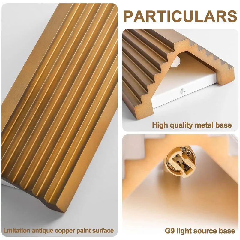 Slick Modern LED Wall Sconce Set Of Two In Solid Bronze Hardwired Up And Down Indoor Light With Warm White 3000K G9 Bulbs Included For Real Cozy Living Room Bedroom Hallway Vibes