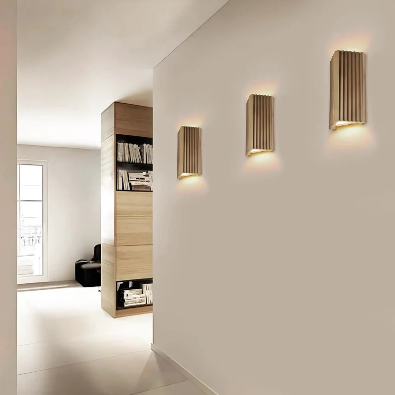 Slick Modern LED Wall Sconce Set Of Two In Solid Bronze Hardwired Up And Down Indoor Light With Warm White 3000K G9 Bulbs Included For Real Cozy Living Room Bedroom Hallway Vibes