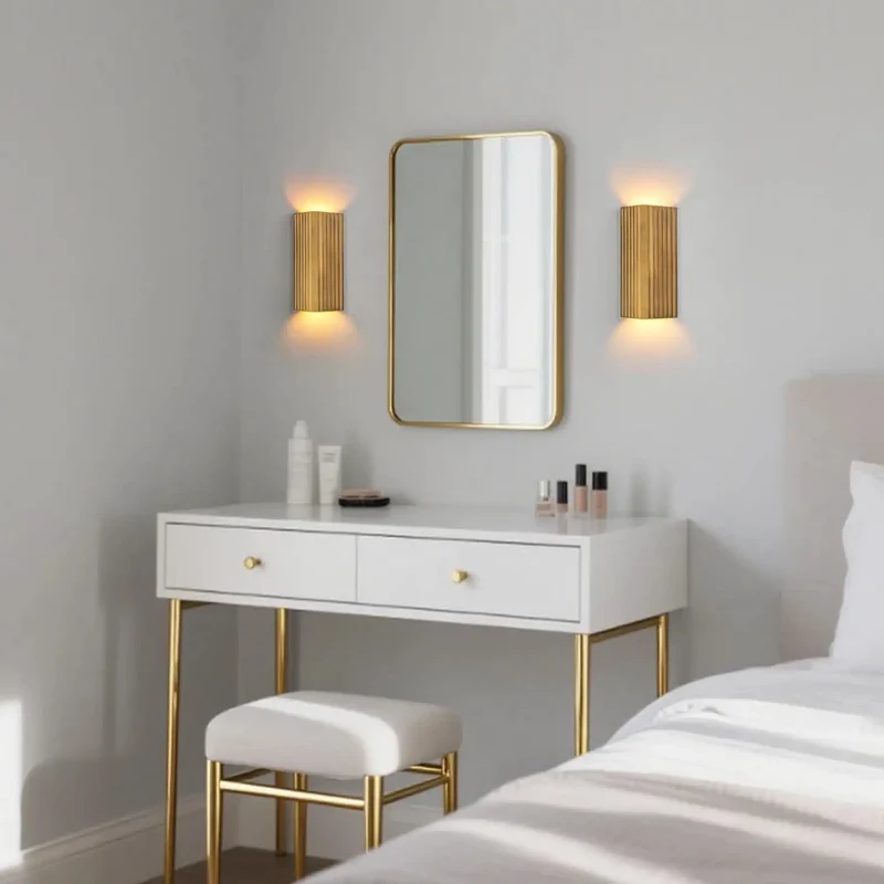Slick Modern LED Wall Sconce Set Of Two In Solid Bronze Hardwired Up And Down Indoor Light With Warm White 3000K G9 Bulbs Included For Real Cozy Living Room Bedroom Hallway Vibes