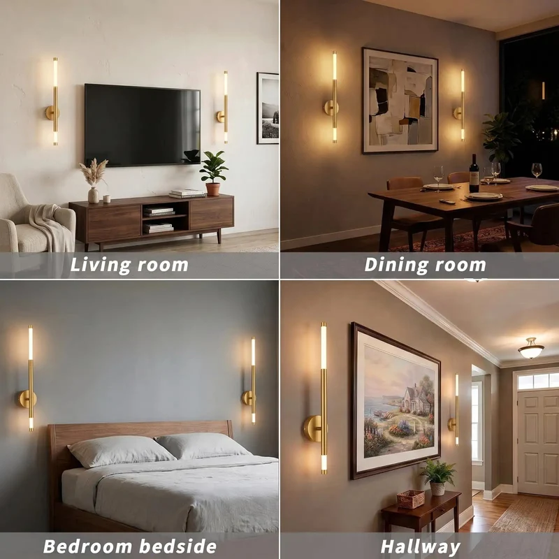 Battery Operated Wall Sconces Set Of 2 Peel And Stick With Remote 360 Rotating Extendable Arm No Drill Hardwire Alternative Game Changer For Bedroom Hallway Vibe Up Your Space