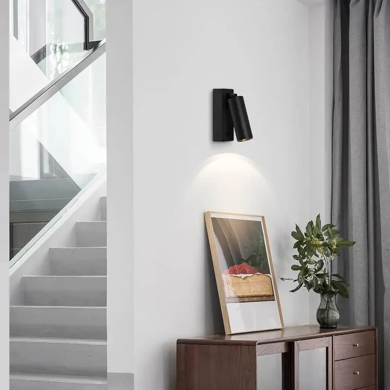 Adjustable Metal Bedside Reading Lamp With Modern Led Sconce Neutral White Wall Light Delivers Rock Solid Construction And Straight Up Clean Bedroom Lighting Vibes For Your Nightstand