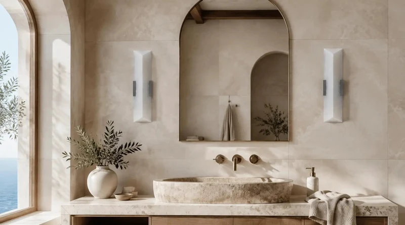 Hella Stylish 20 Inch Wall Sconces With Real Alabaster Marble Shades And Matte Black Metal Frames Totally Cool Farmhouse Bathroom Vanity Lighting 2 Pack Fully Dimmable Warm Glow Fixtures