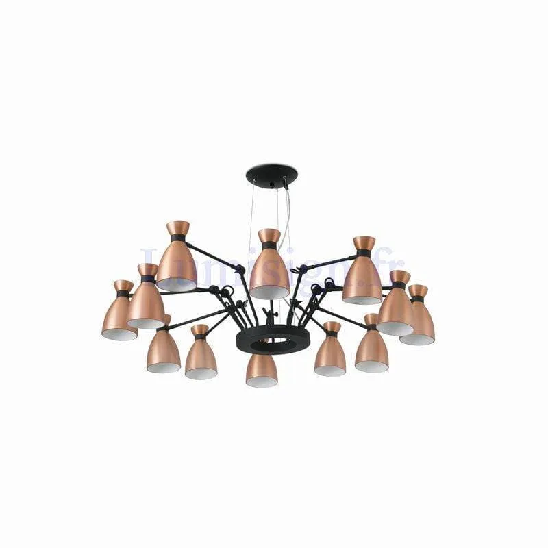 Suspension RETRO-12 cuivre