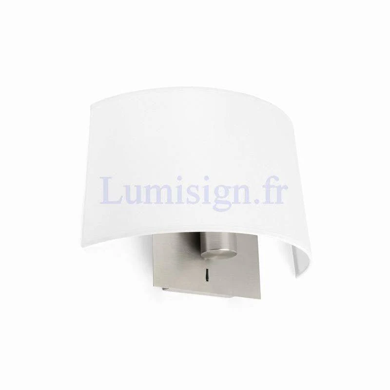 Applique de chevet VOLTA blanche