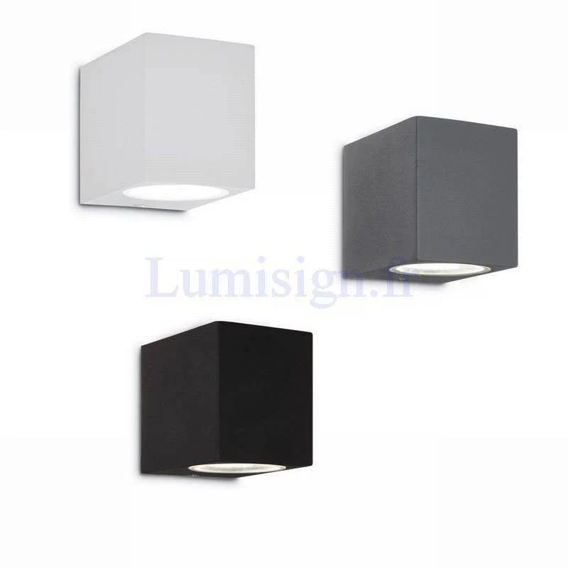 Applique extérieure UP-1 blanche, anthracite ou noire Blanc